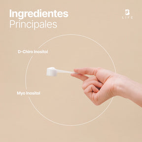 Myo & D-Chiro Inositol Platinum | Relación Ideal 40:1 de Alta Pureza en Polvo | Fórmula Platinum | B Life