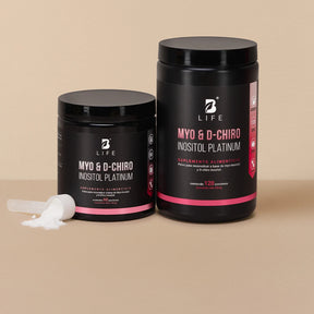 Myo & D-Chiro Inositol Platinum | Relación Ideal 40:1 de Alta Pureza en Polvo | Fórmula Platinum | B Life