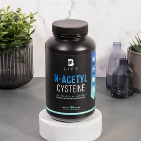 NAC N-Acetil Cisteína | 500 mg por Porción | 180 Cápsulas