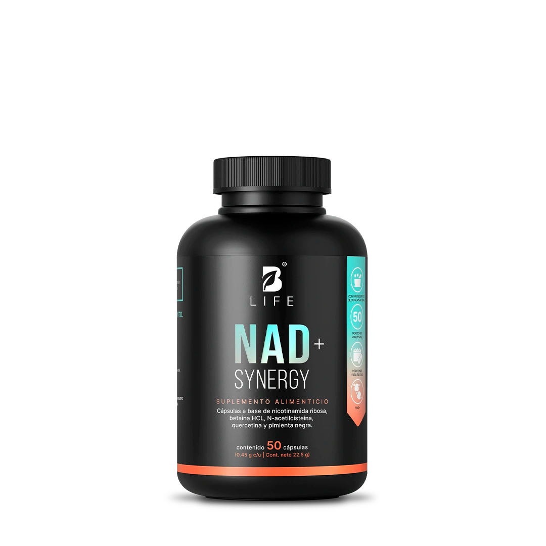 NAD Fórmula Avanzada | Con Berberina y Pimienta Negra | 50 Cápsulas