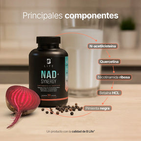 NAD Fórmula Avanzada | Con Berberina y Pimienta Negra | 50 Cápsulas