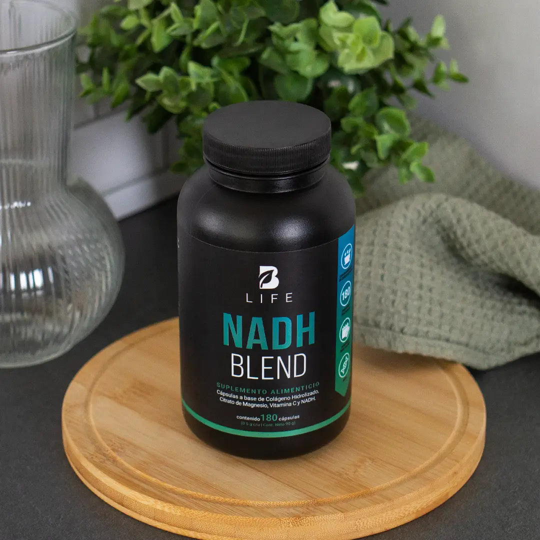 NADH con Magnesio y Colágeno | 180 cápsulas