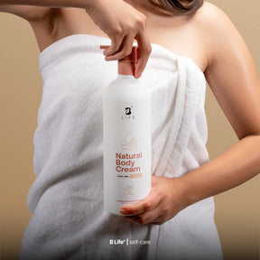 Natural Body Cream | Crema Corporal Hidratante 1 L