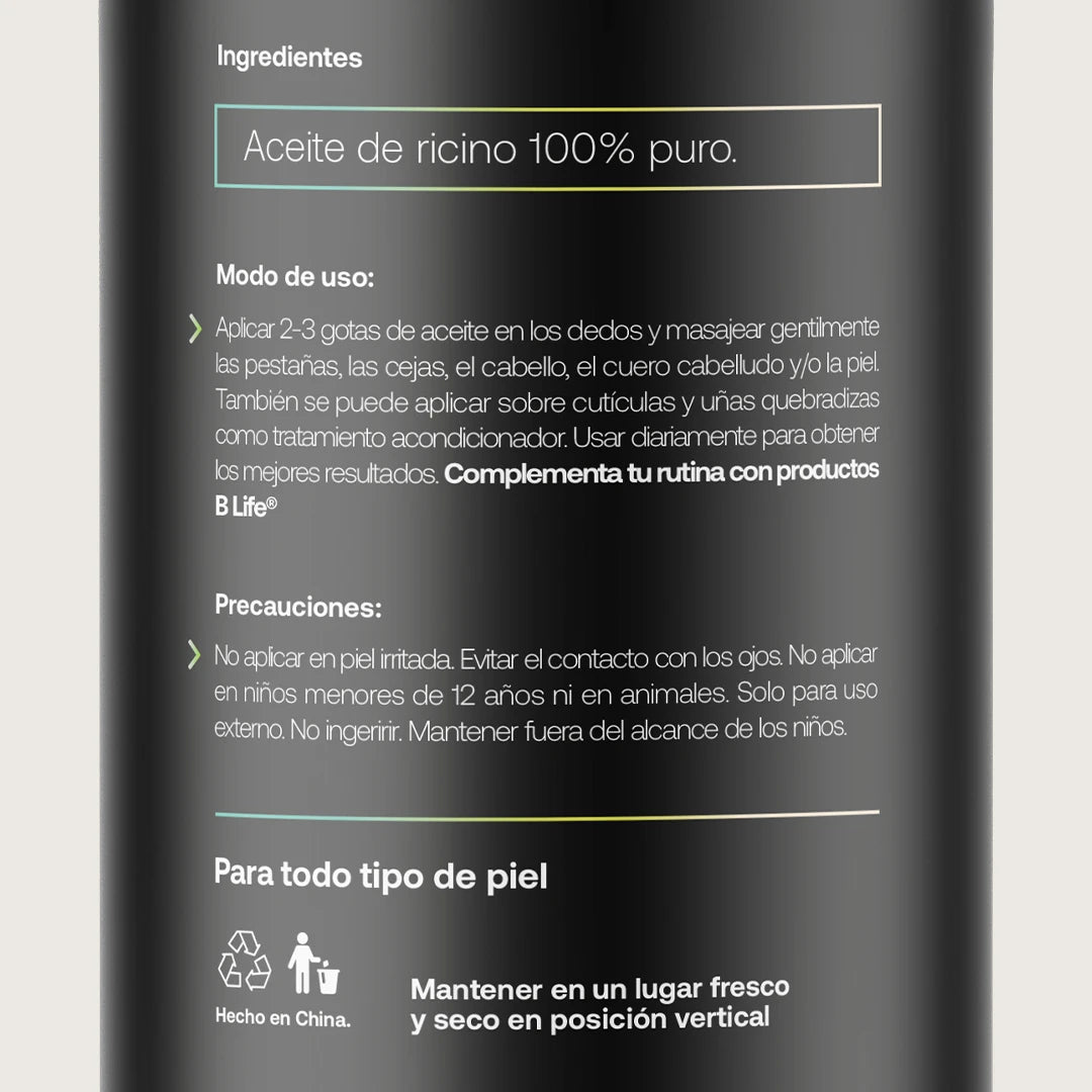 Natural Castor Oil | Aceite de Ricino Natural    5