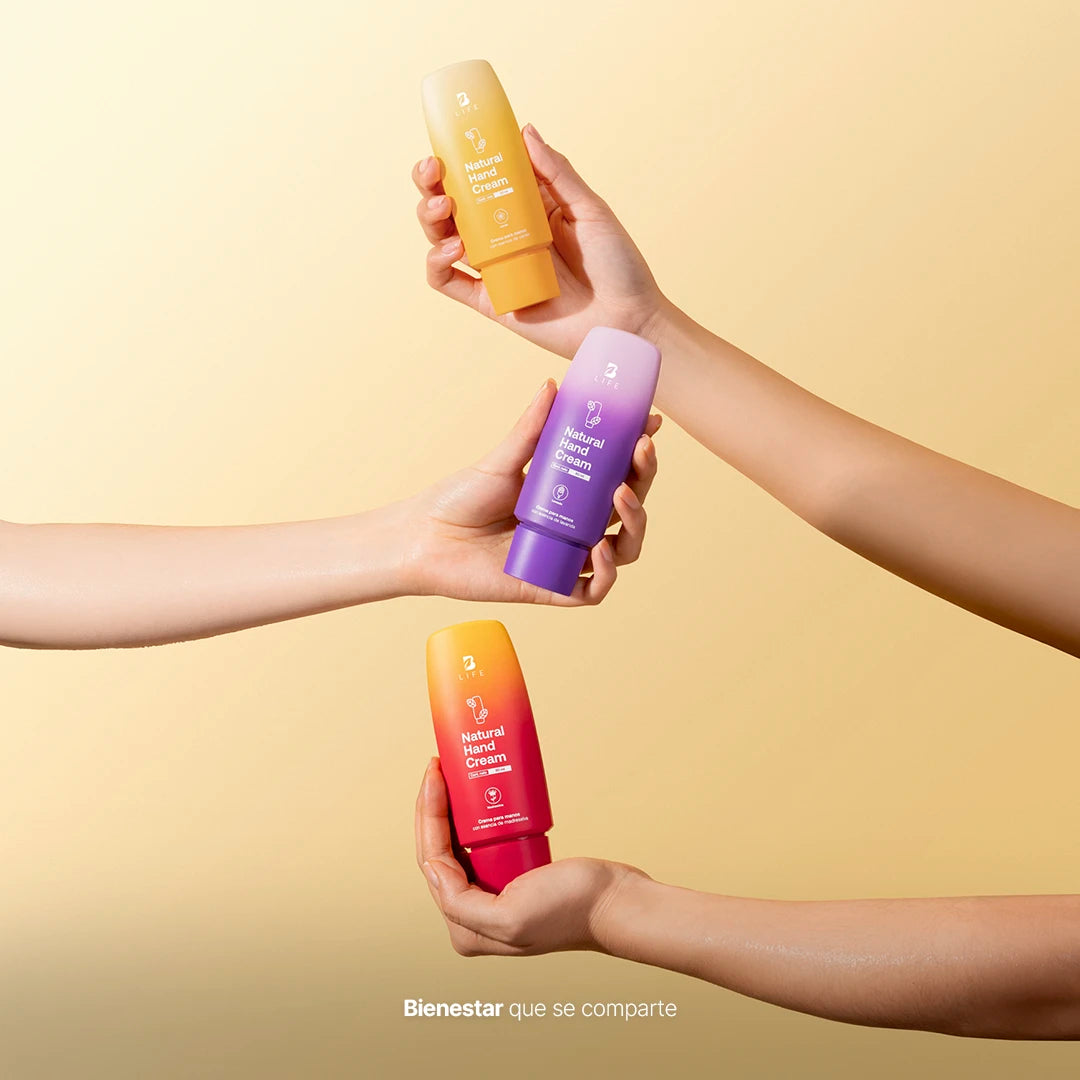Natural Hand Cream Kit | Kit de Cremas Naturales para Manos 80 ml c/u