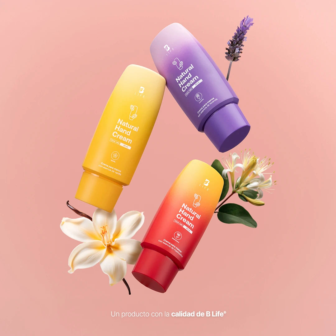 Natural Hand Cream Kit | Kit de Cremas Naturales para Manos 80 ml c/u