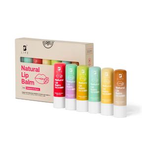Natural Lip Balm | Bálsamo Natural para Labios 6 piezas 3.5 g c/u