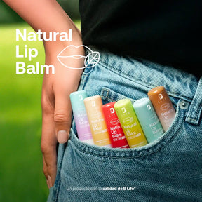 Natural Lip Balm | Bálsamo Natural para Labios 6 piezas 3.5 g c/u