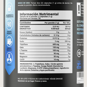 Mezcla con extractos Adaptógenos | Adicionada con Magnesio | 1000 mg por porción