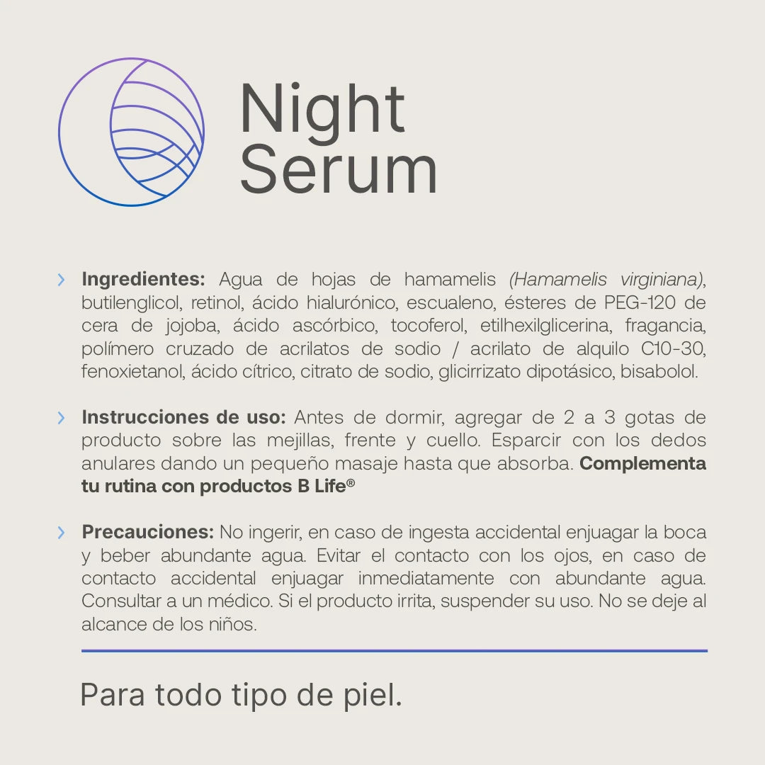 Night Serum | Sérum de Noche 60 ml