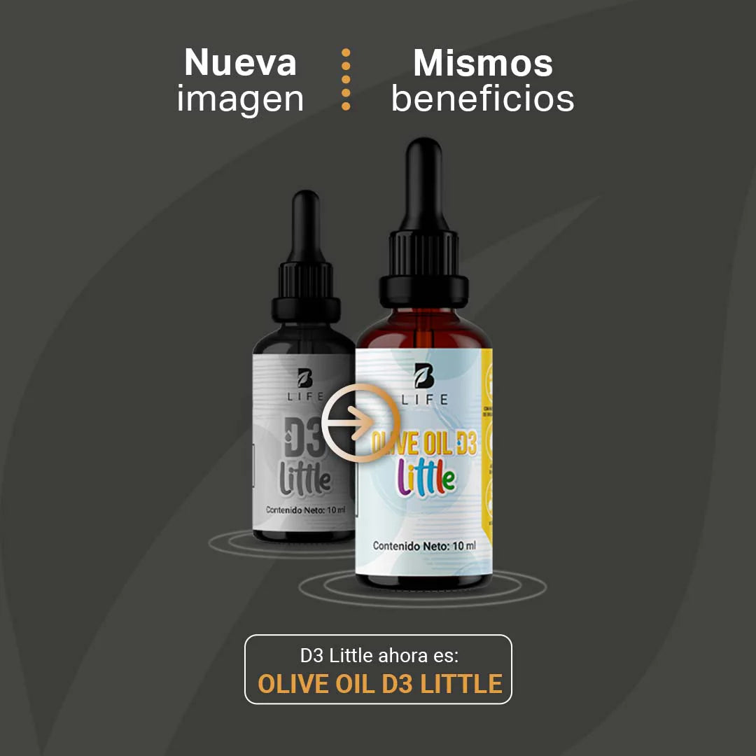 Vitamina D3 en Gotas con Aceite de Oliva | 400 UI | para Mayores de 3 Años