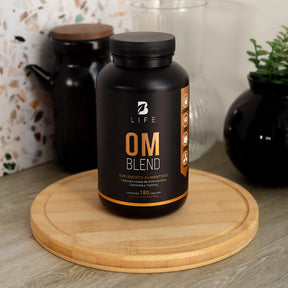 GABA con Camomila, L-Tirosina, L-Teanina y Vitamina B1 | 500 mg por porción | 180 Cápsulas