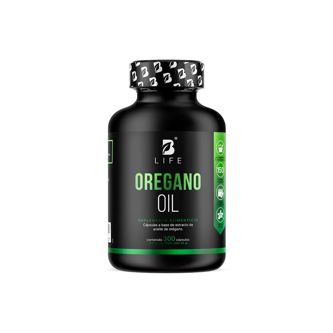 Aceite de Orégano con Carvacrol y Vitamina C | 300 mg por porción