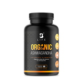 Ashwagandha Orgánica | 1000 mg por porción | 180 cápsulas