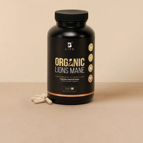 Hongo Melena de León Orgánico | 1000 mg por porción | 180 Cápsulas