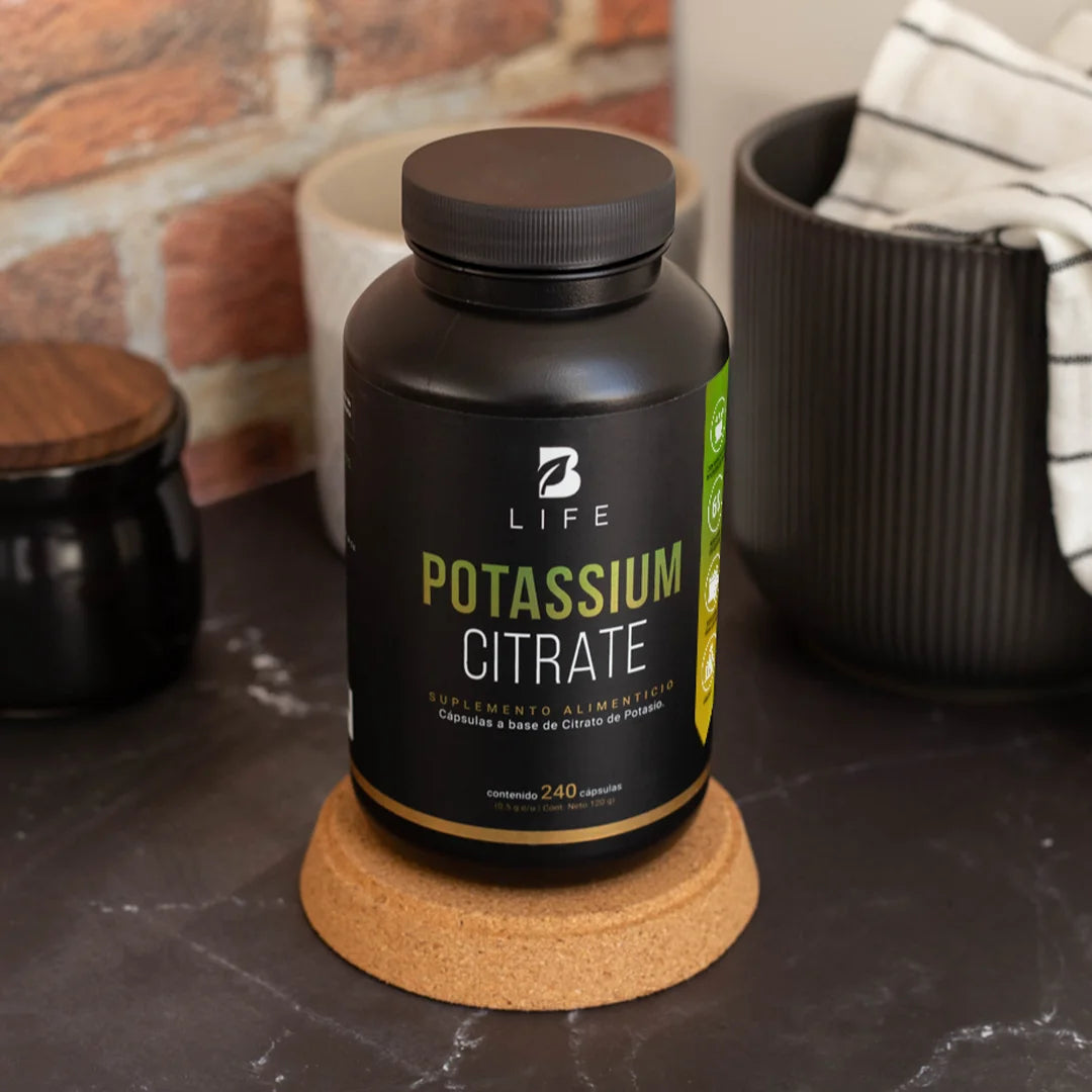 Citrato de Potasio | 800 mg de Potasio Provenientes de 1000 mg de Citrato
