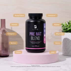 Multivitamínico con Ácido Fólico, Calcio, Vitaminas, Colágeno Hidrolizado y Magnesio | 180 Cápsulas