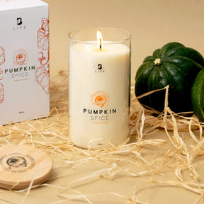 Pumpkin Spice Aromatic Candle | Vela Aromática Calabaza y Especias 600 g
