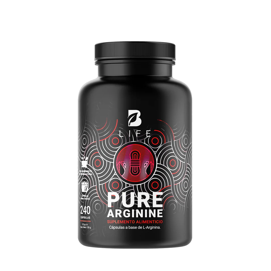 Pura Arginina | 240 Cápsulas | 1000 mg por porción