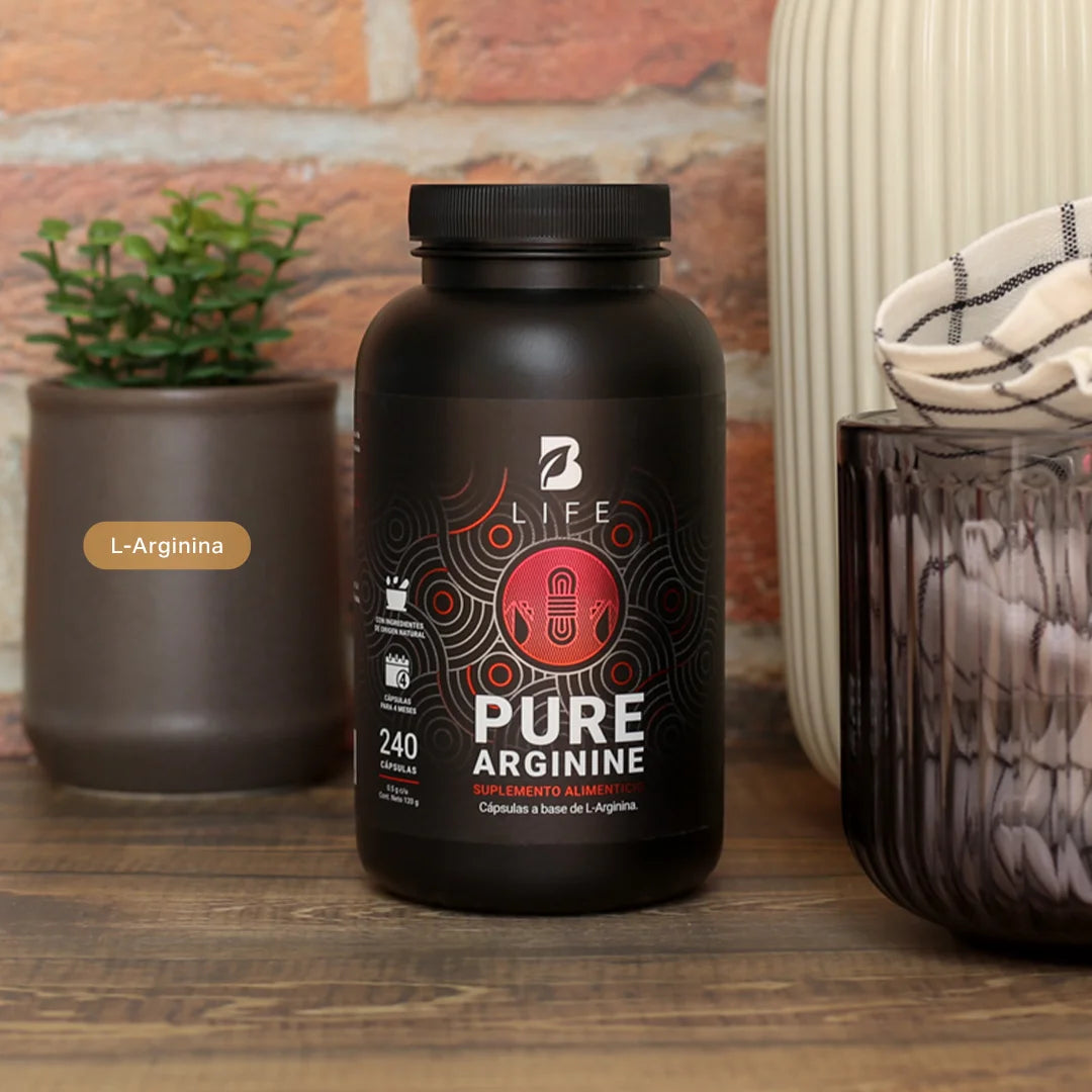 Pura Arginina | 240 Cápsulas | 1000 mg por porción