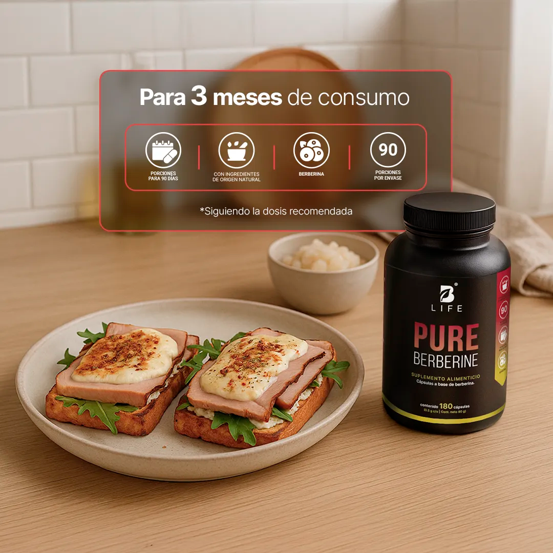 Berberina HCL Pura | 1000 mg por porción