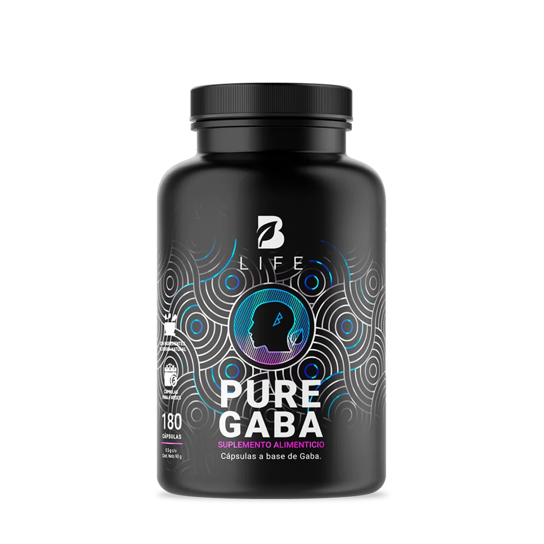 Gaba Pura | 500mg por porción | 180 cápsulas