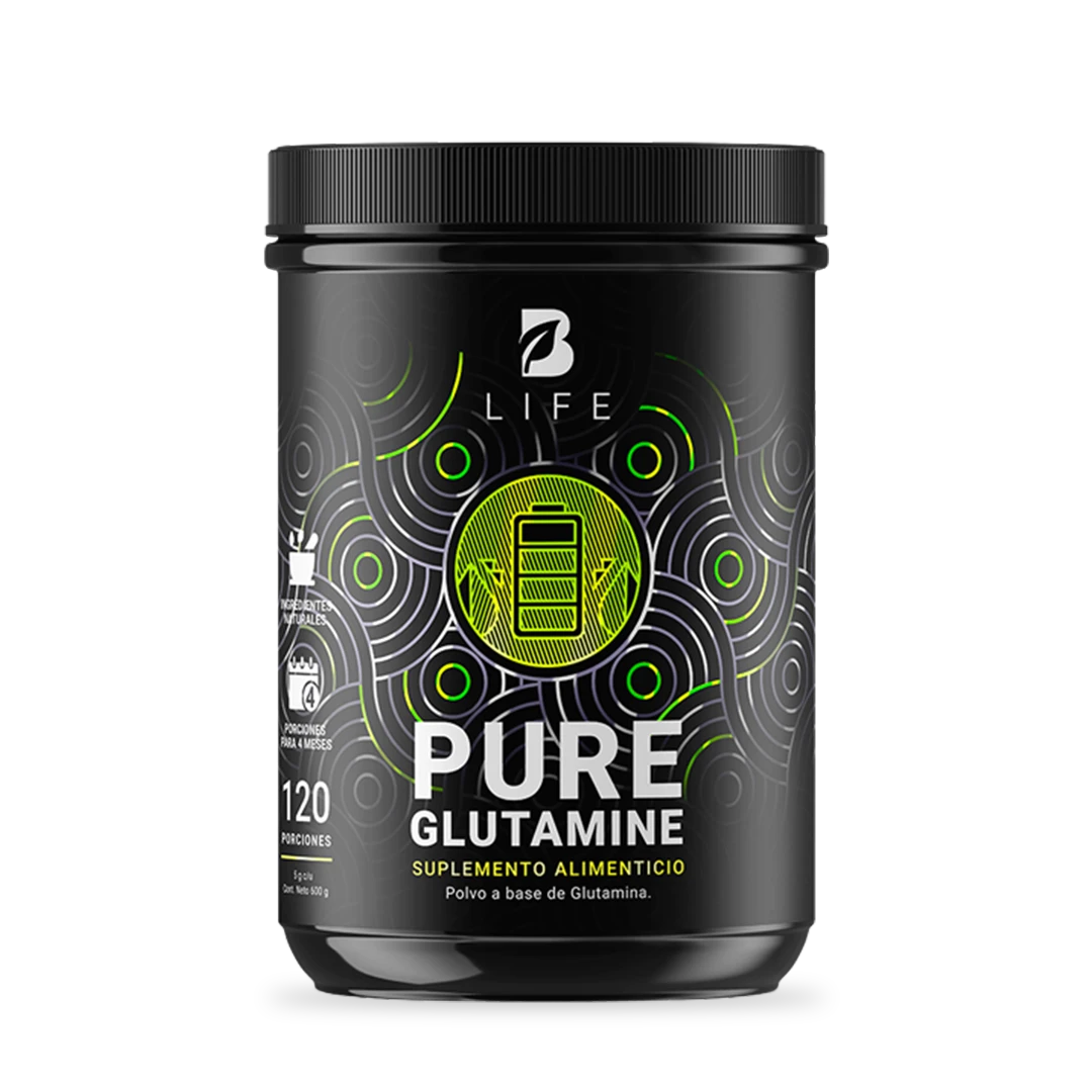 Glutamina Micronizada Pura | 5000 mg por porción | 120 servicios