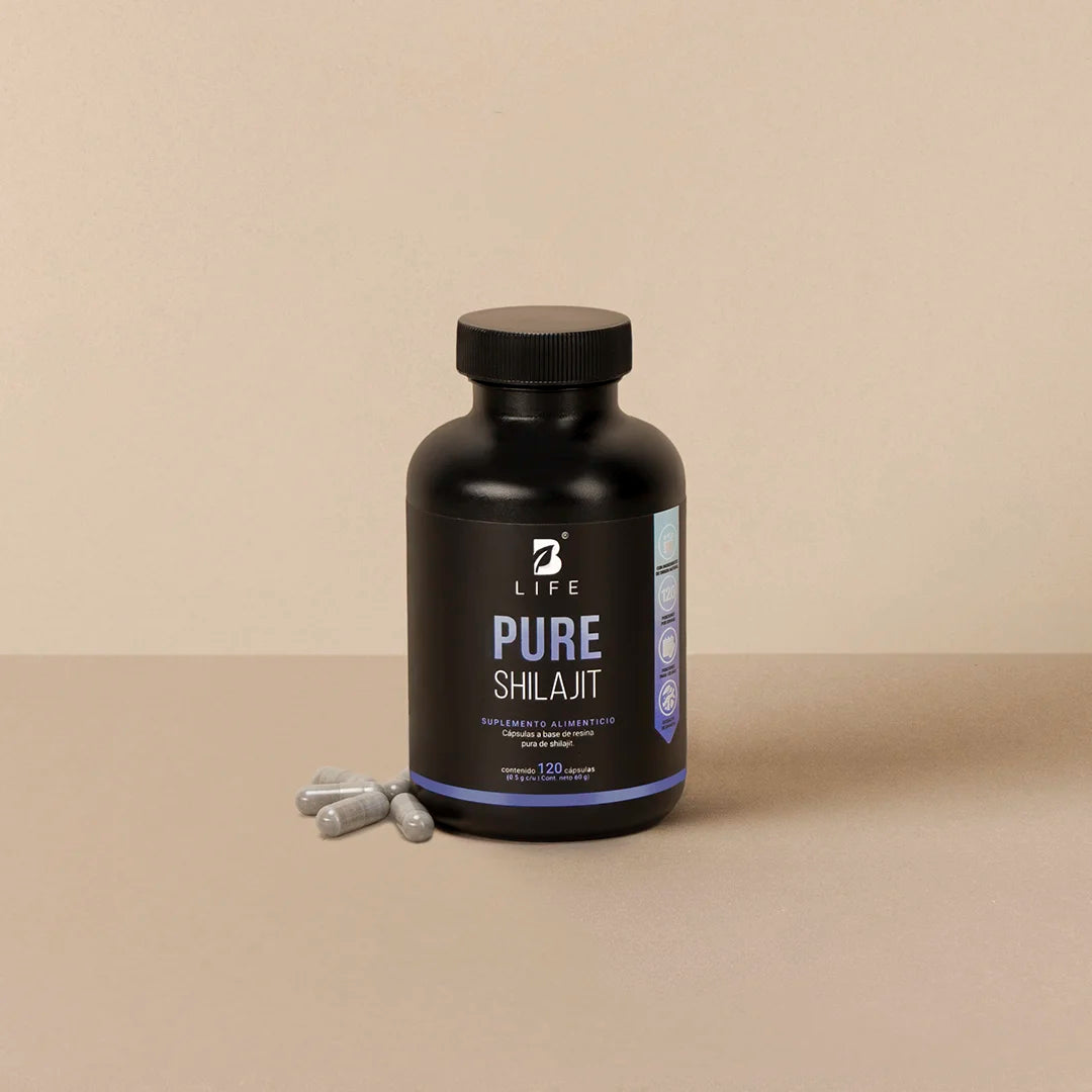 Shilajit Puro | Alta Pureza | 120 cápsulas