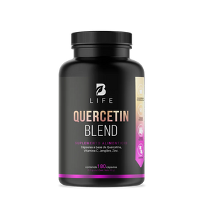 Quercetina | con Vitamina C, Jengibre y Zinc | 180 cápsulas