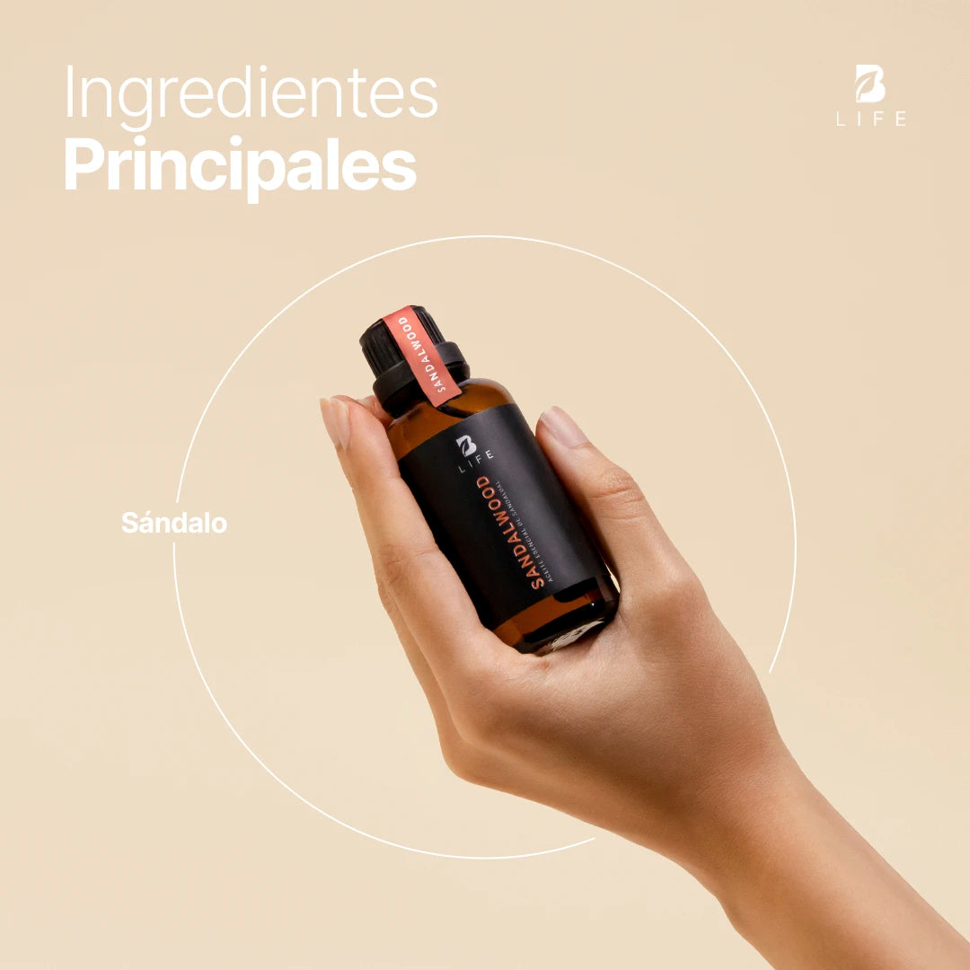 Sandalwood Essential Oil | Aceite Esencial de Sándalo 50 ml