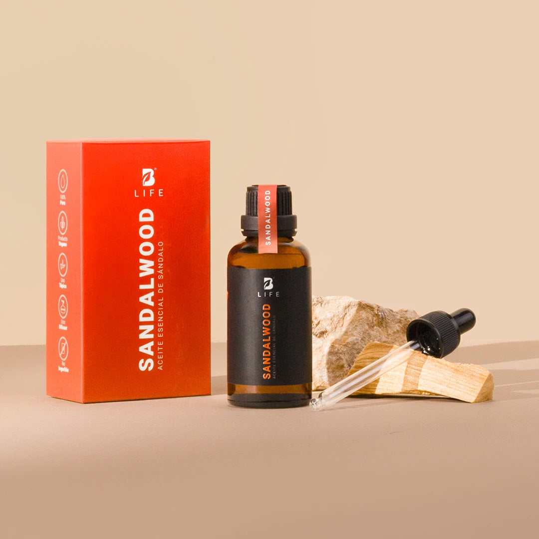 Sandalwood Essential Oil | Aceite Esencial de Sándalo 50 ml