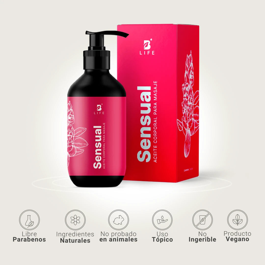 Sensual Massage Oil | Aceite para Masaje Sensual