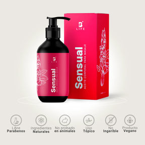 Sensual Massage Oil | Aceite para Masaje Sensual