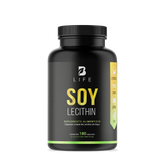 Lecitina de Soya Natural | 180 cápsulas | 1200 mg por Porción