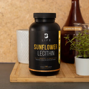 Lecitina de Girasol | 1200 mg | 180 cápsulas