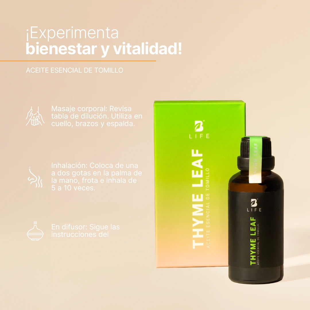 Thyme Essential Oil | Aceite esencial de Tomillo 50 ml