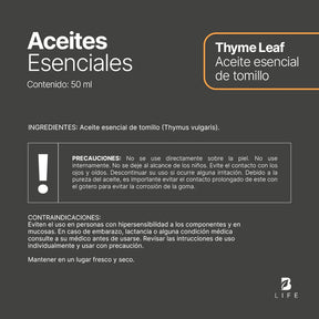 Thyme Essential Oil | Aceite esencial de Tomillo 50 ml