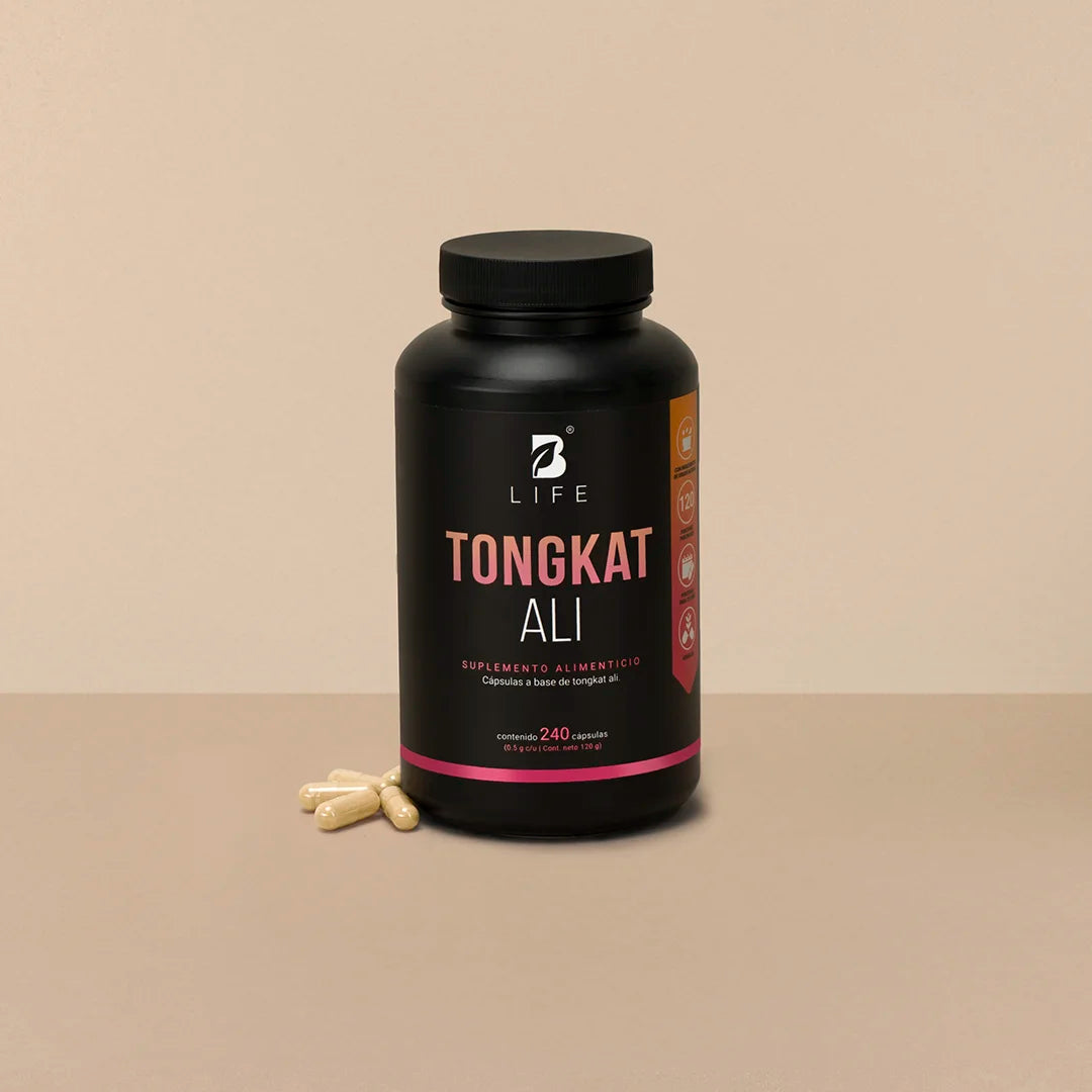 Tong-kat Ali Puro | 1000 mg por porción | 240 Cápsulas