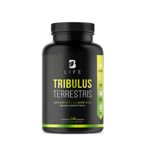 Tribulus Terrestris Estandarizado al 45% | 1000 mg por poción | 240 cápsulas