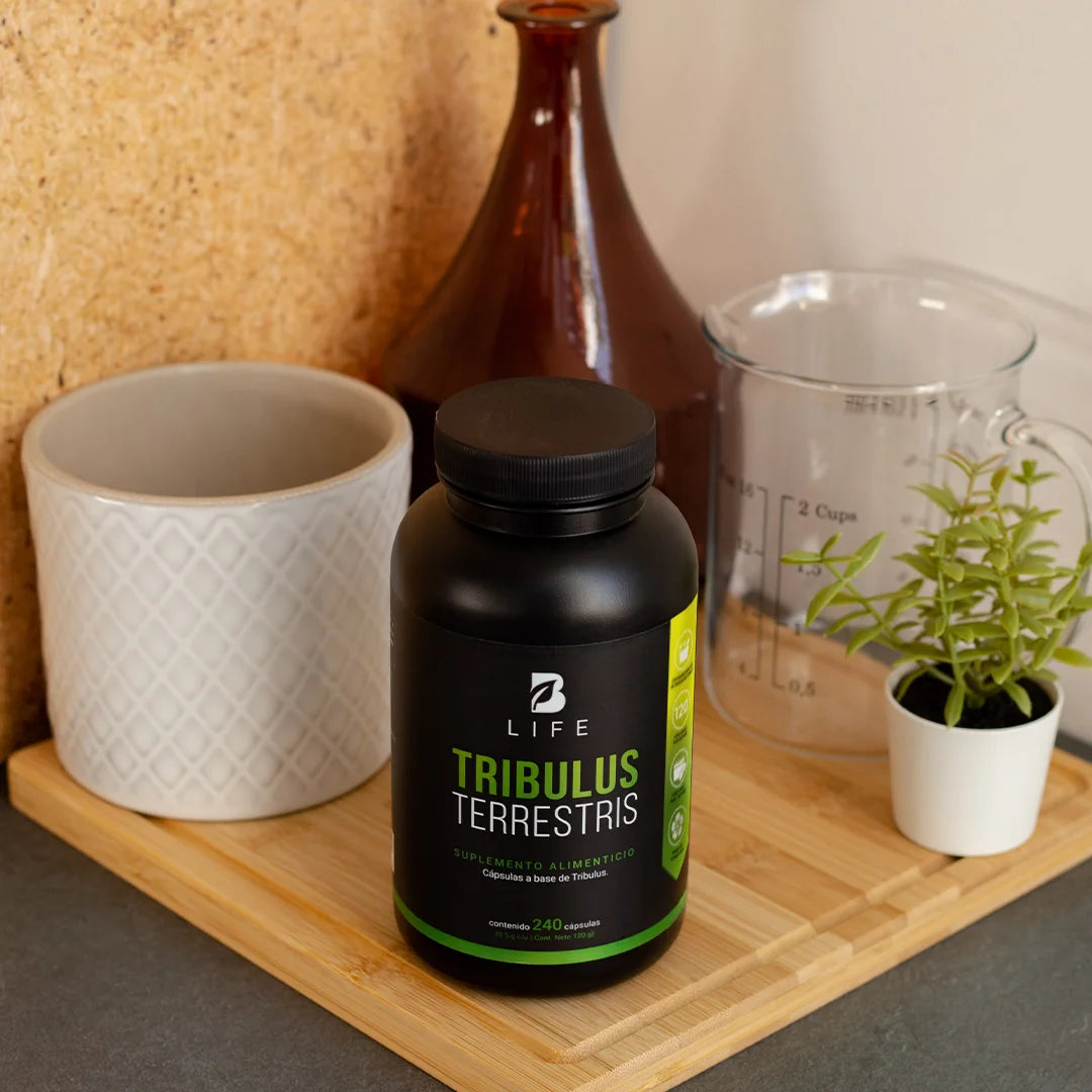 Tribulus Terrestris Estandarizado al 45% | 1000 mg por poción | 240 cápsulas
