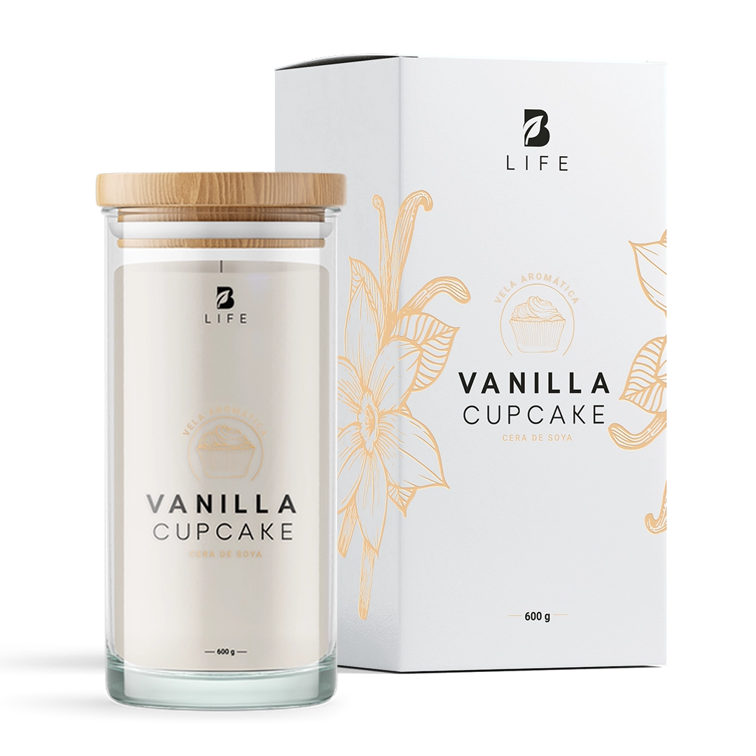 Vanilla Cupcake Aromatic Candle | Vela Aromática Cupcake de Vainilla 600 g