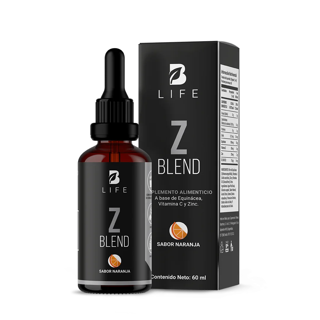 Zinc Gotas | con Vitamina C y Equinácea | sabor Naranja | 60 pociones