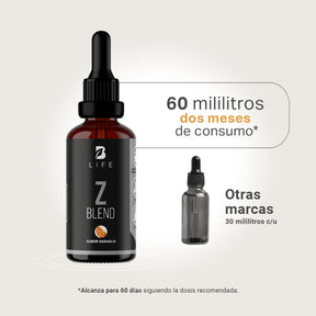 Zinc Gotas | con Vitamina C y Equinácea | sabor Naranja | 60 pociones