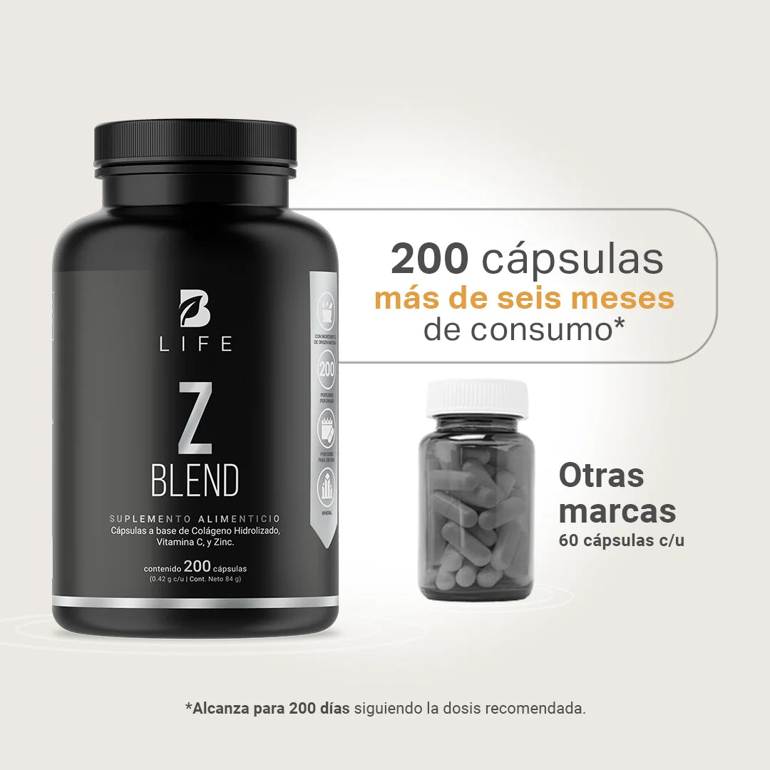 Zinc | Adicionado con Colágeno y Vitamina C
